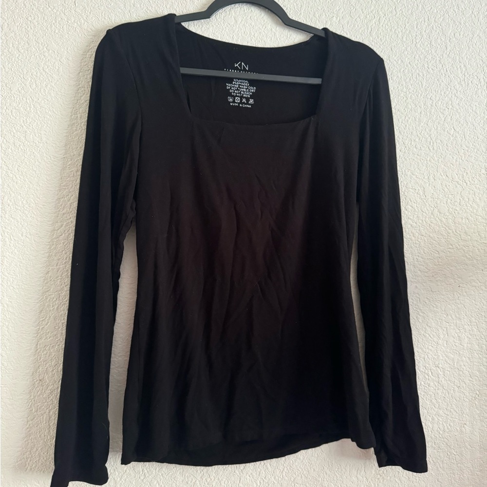 Klassy Network Longsleeve Square Neck XL Brami Top
